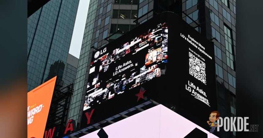 LG Electronics Launches Life Asks LG Answers Global Heritage Campaign at Times Square