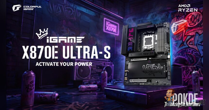 COLORFUL iGame X870E ULTRA-S V14 Motherboard Launches with PCIe 5.0 Storage and USB4 Connectivity