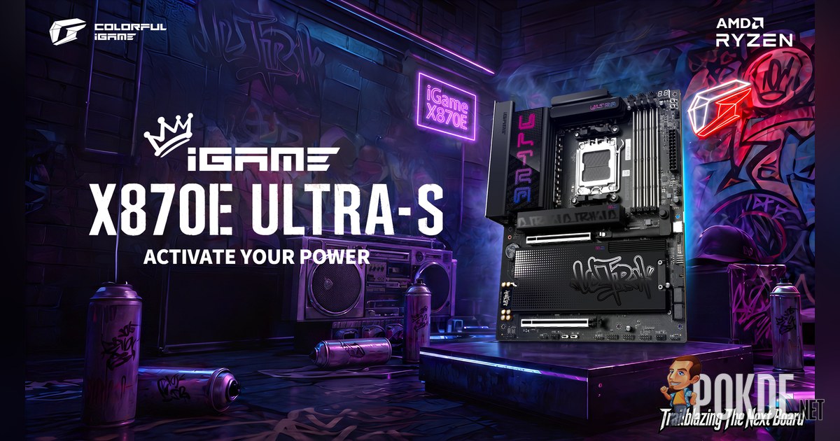 COLORFUL iGame X870E ULTRA-S V14 Motherboard Launches with PCIe 5.0 Storage and USB4 Connectivity