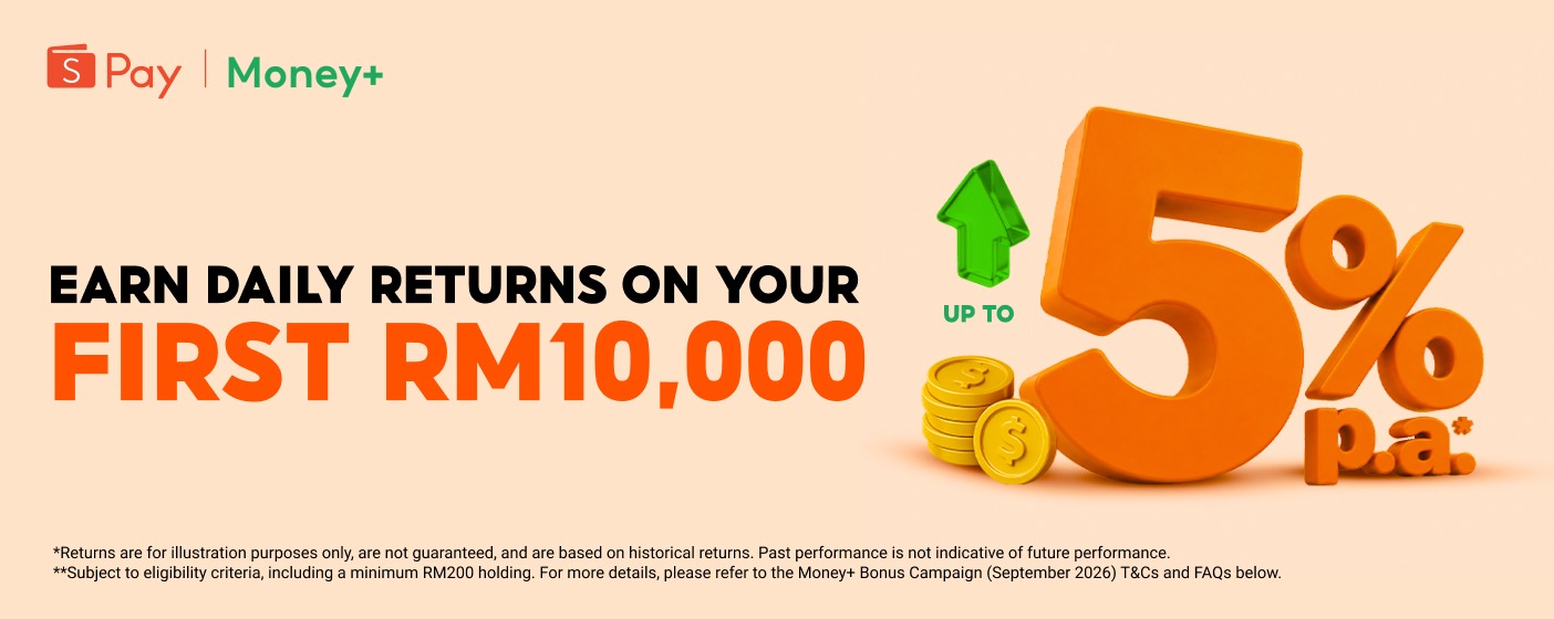 ShopeePay Money+ Wallet Limit Raised To RM30,000 With 5% p.a. Promotional Rate - 17 ShopeePay Money+ Wallet Limit Raised To RM30,000 With 5% p.a. Promotional Rate