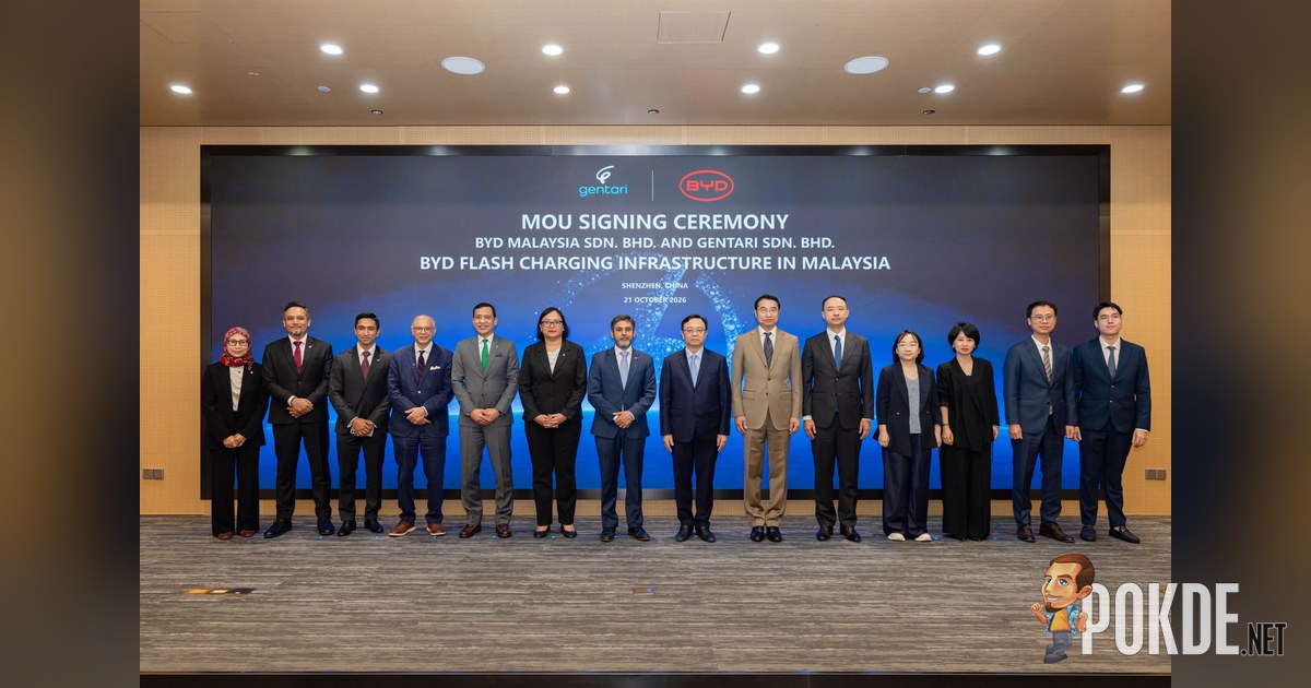 Gentari and BYD Malaysia Sign MoU to Deploy BYD Flash Charging Technology in Malaysia