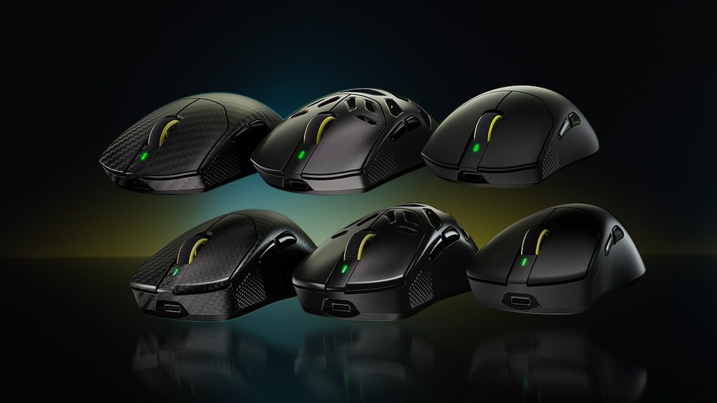 CORSAIR Announces SABRE v3 PRO PureVector Wireless Gaming Mice Series In Six Models