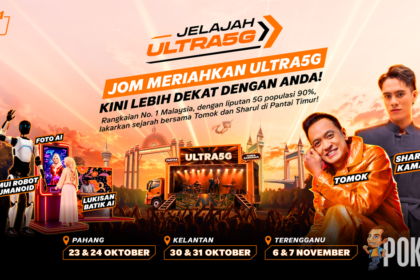 U Mobile Jelajah ULTRA5G Roadshow Heads to East Coast Following 90% 5G Coverage Milestone