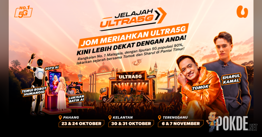 U Mobile Jelajah ULTRA5G Roadshow Heads to East Coast Following 90% 5G Coverage Milestone