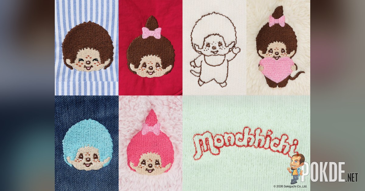 UNIQLO Brings Monchhichi Embroidery Designs to RE.UNIQLO STUDIO in Malaysia