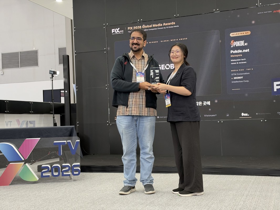 Pokde.Net Names STM Corporation, Intellectus and GEOBOT as FIX 2026 Innovation Awards Media Picks - 18 IMG_8540