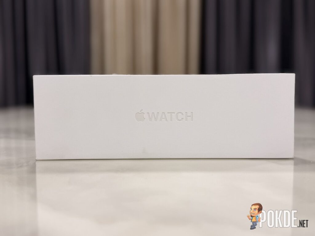Apple Watch Series 12 Review - Health First, Finally Fun - 15 Apple Watch Series 12 retail box front and side view