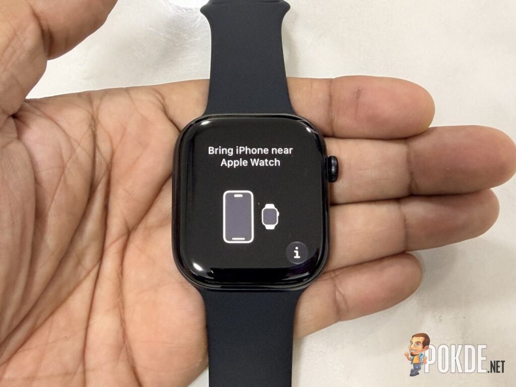 Apple Watch Series 12 Review - Health First, Finally Fun - 36 Apple Watch Series 12 Bring iPhone near Apple Watch pairing screen