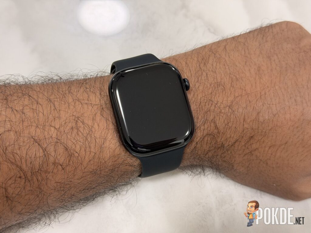 Apple Watch Series 12 Review - Health First, Finally Fun - 31 Apple Watch Series 12 worn on the wrist with the screen off