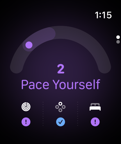 Apple Watch Series 12 Review - Health First, Finally Fun - 46 Apple Watch Series 12 Readiness score of 2, Pace Yourself