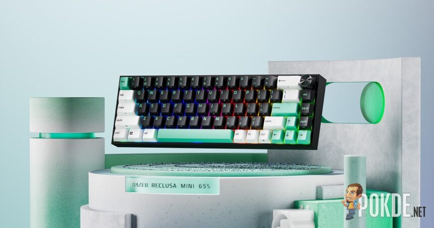 Razer Reclusa Mini 65% Launches as a Wireless Hot-Swappable Magnetic Gaming Keyboard