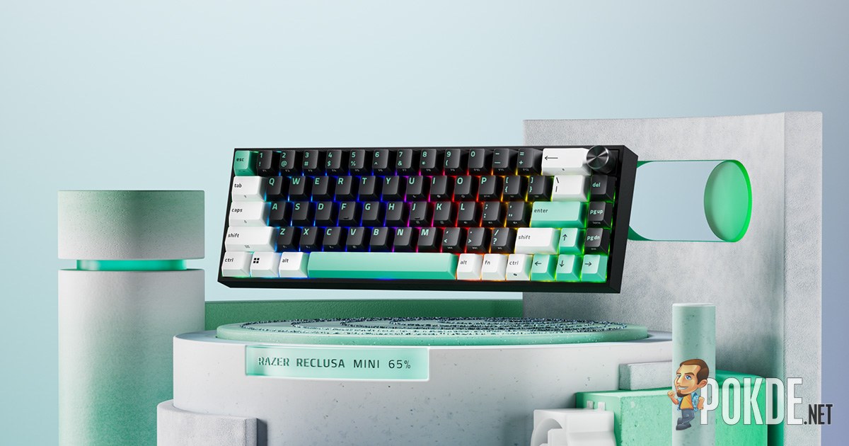 Razer Reclusa Mini 65% Launches as a Wireless Hot-Swappable Magnetic Gaming Keyboard